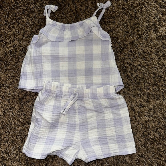 Plaid Kids One Piece Set - Picture 1 of 1